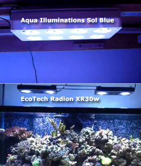 EcoTech and Aqua Illuminations LED Review, Comparison
