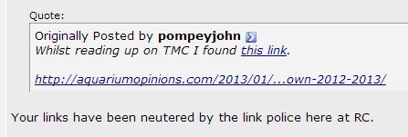 Reef Central LED Aquarium Light Police