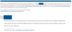 EcoTech, AquaRay, LEDs, Controller, Spectrum, PWM, Shift in spectrum, customer support, opinion